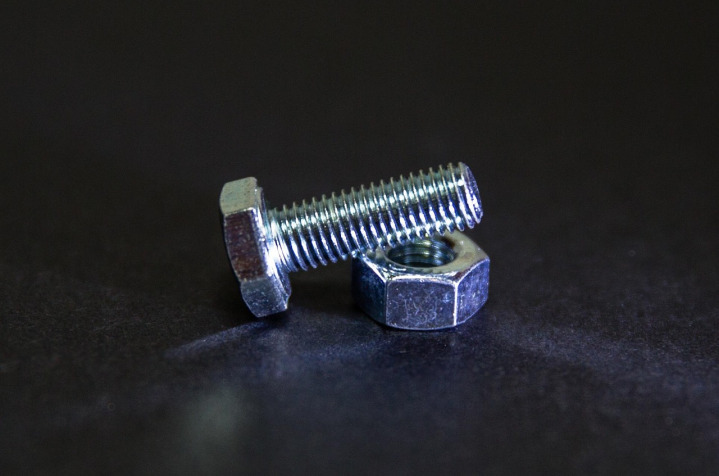 assorted screws and bolts